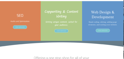 Screenshot 2023-11-14 at 4.25.52 AM Screenshot from homepage, of 3 different services offered.